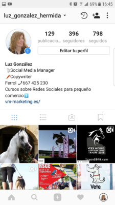 abrir la cuenta y click sobre 3 puntos o rueda dentada