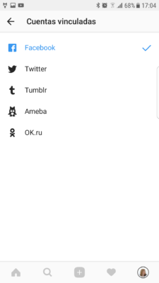 tipos de cuenta a las q puedes vincular
